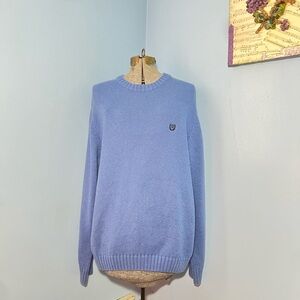 XL Chaps light Blue Crewneck Sweater